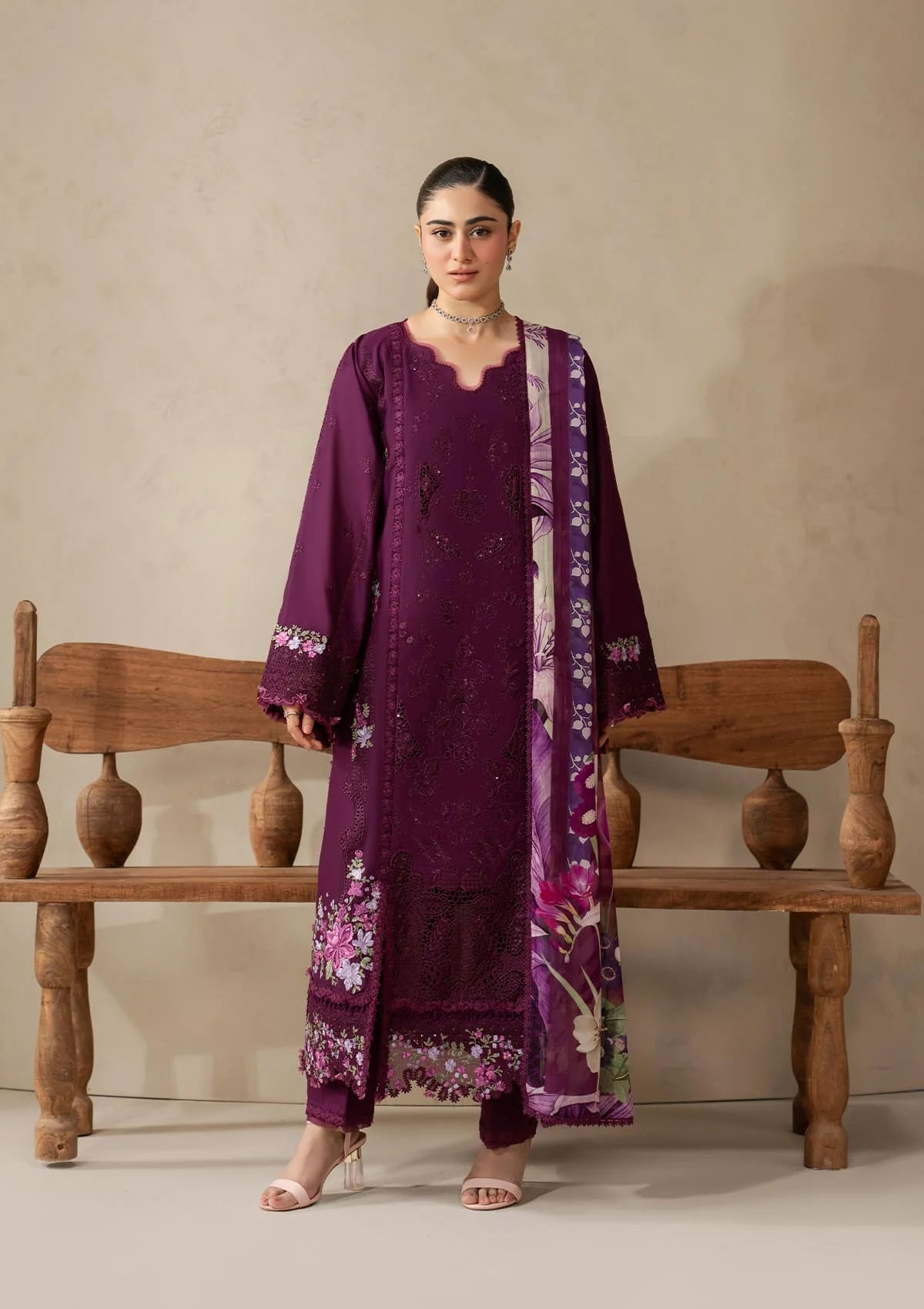Elaf Embroidered lawn