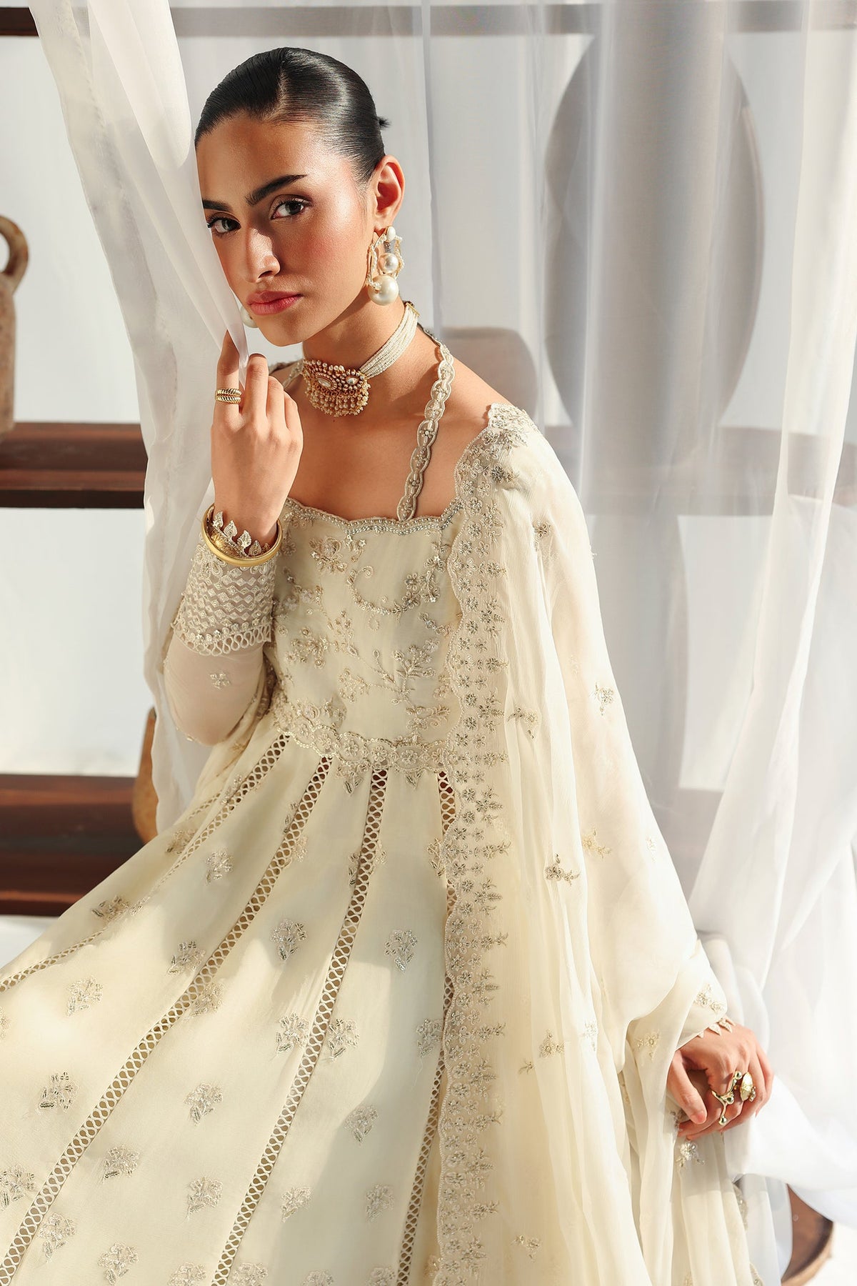 Qalamkar Chiffon