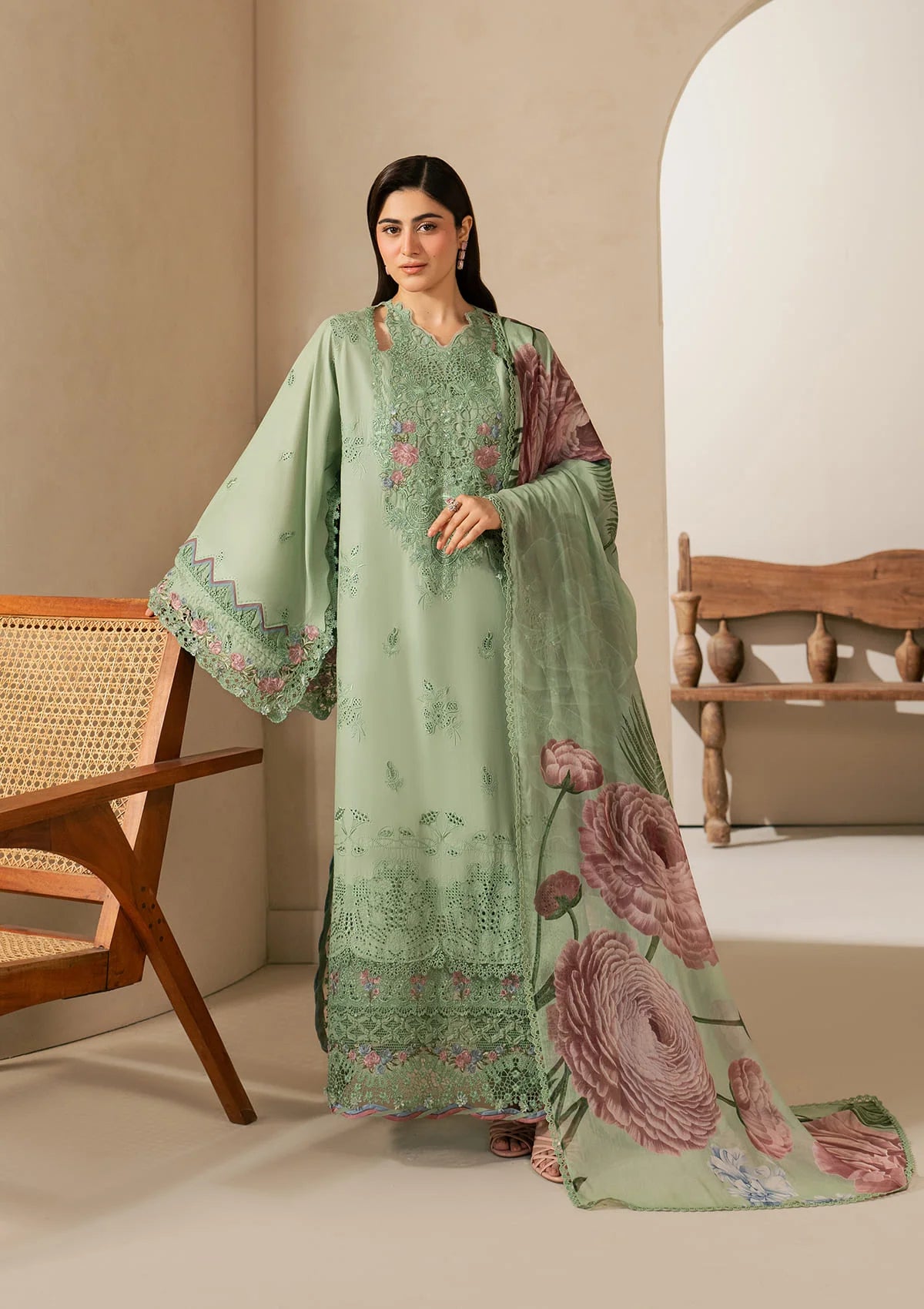 Elaf Embroidered
