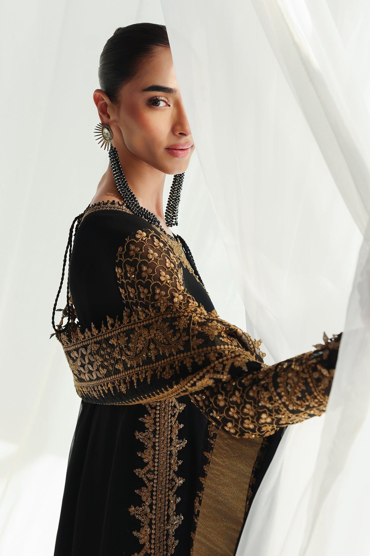 Qalamkar Chiffon