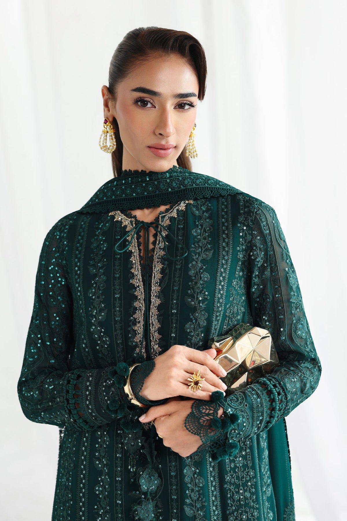 Qalamkar Chiffon