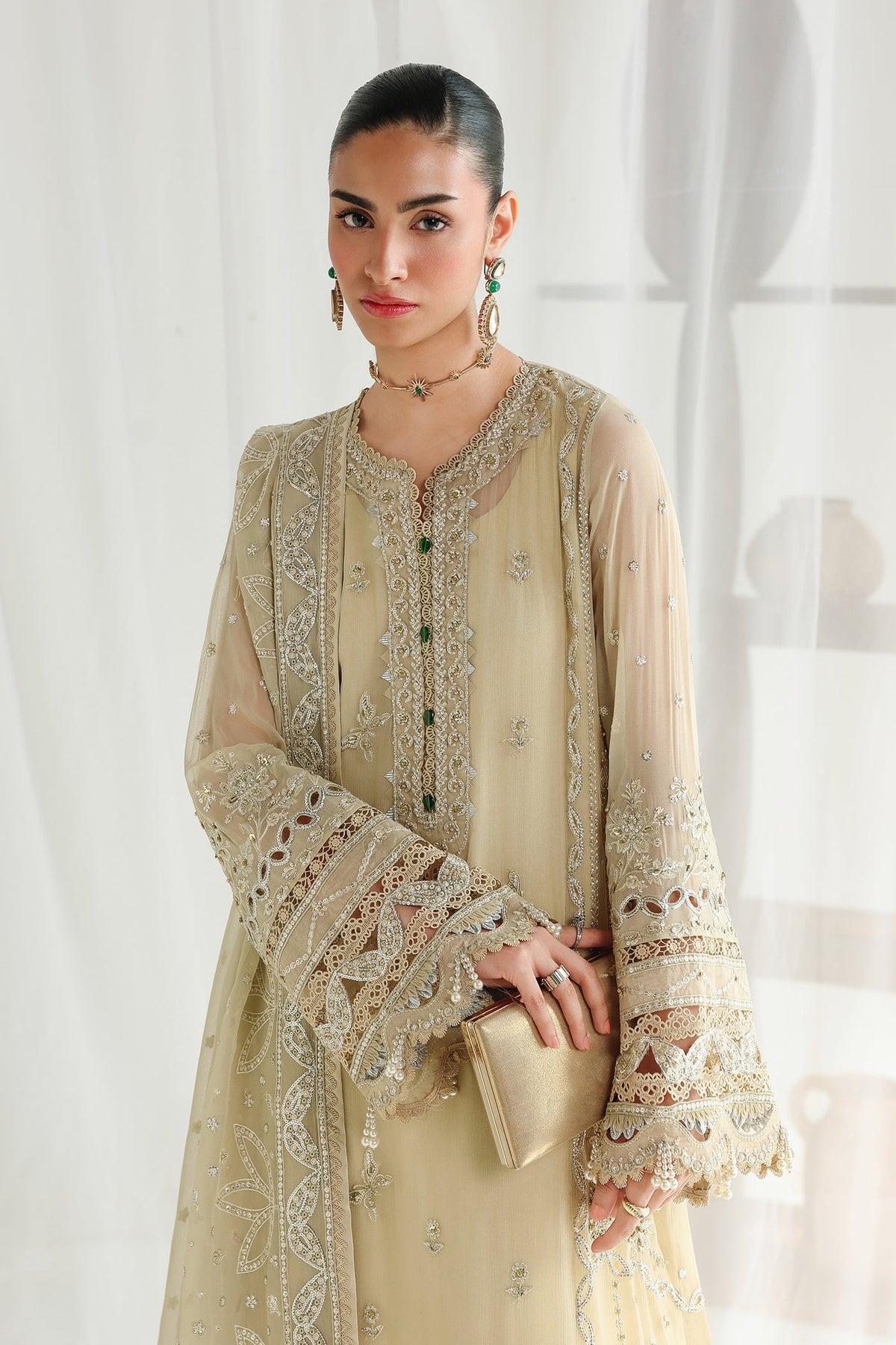 Qalamkar Chiffon