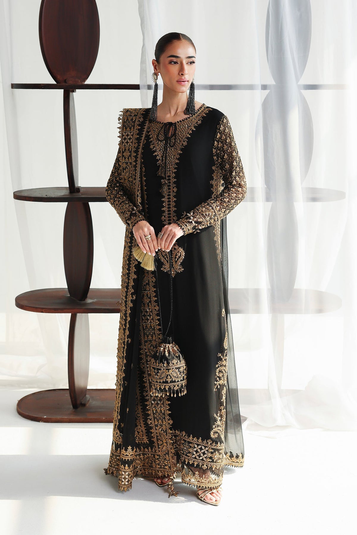 Qalamkar Chiffon