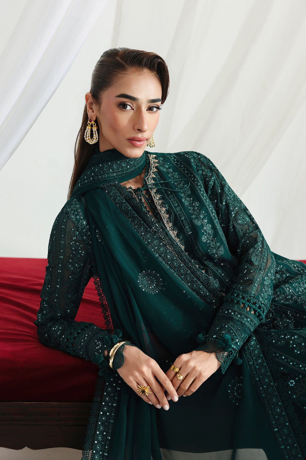 Qalamkar Chiffon