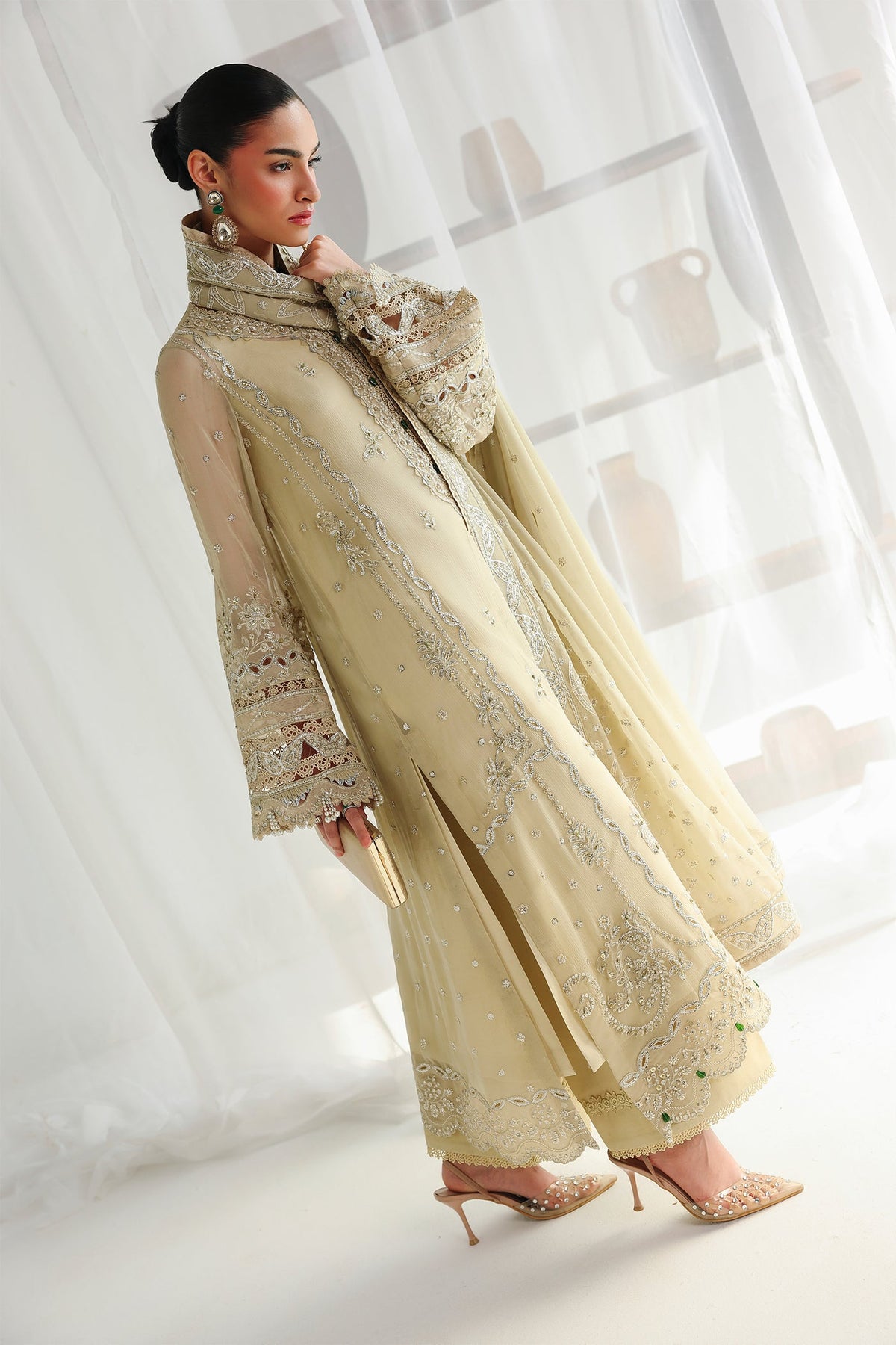 Qalamkar Chiffon