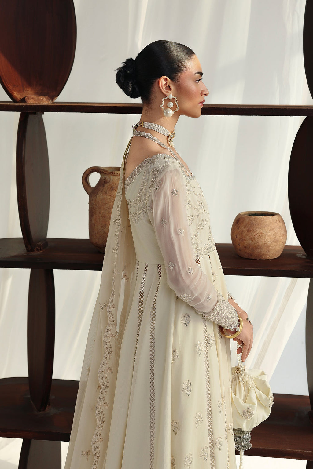 Qalamkar Chiffon